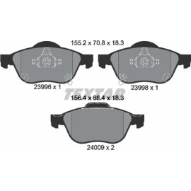 Bremsbelagsatz Toyota P. Avensis 01-03/Avensis Verso 2.0D4D -05 2399601