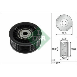 Umlenk-/Führungsrolle, Keilrippenriemen 532 1075 10