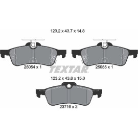 Bremsbelagsatz Honda T. Civic 12 2505401