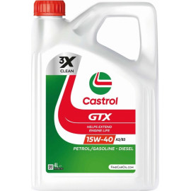 Castrol GTX 15W-40 A3/B3 4 Liter 15F628