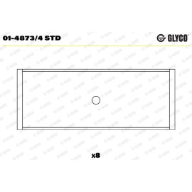 PLEUELLAGER 01-4873/4 STD