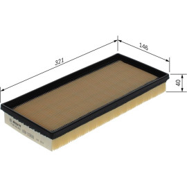Luftfilter F 026 400 452