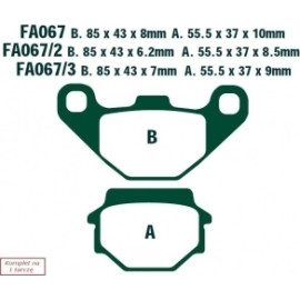 EBC Bremsklötze FA067HH
