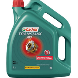 Castrol Transmax ATF DX III Multivehicle 5 Liter 15D678 Castrol Transmax ATF DX III Multivehicle 5 Liter 15D678