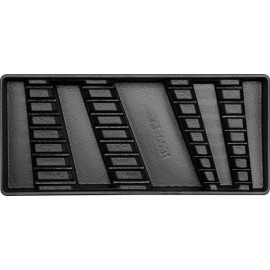 Schubladeneinlage Pvc Leer für 16 X Maul-Ring-Schlüssel 6-21 YT-55311