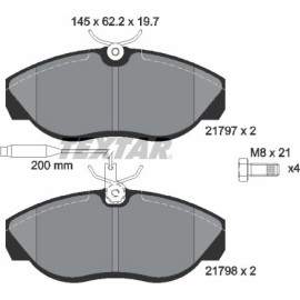 Bremsbelagsatz Fiat P.Ducato 94 2179701