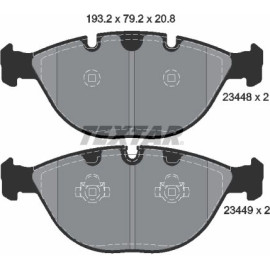 Bremsbelagsatz Bmw P. E65 01- 745D/X5 E53 4,4-4,8 2344801
