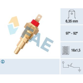 FAE Temperaturschalter, Kühlerlüfter 37610