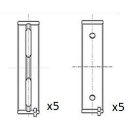 FAI AutoParts Kurbelwellenlager BM1050-020