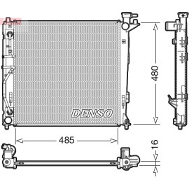 DENSO Motorkühler DRM41007