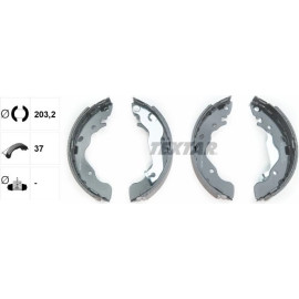 Bremsbacken Hyundai Matrix 01 91061700