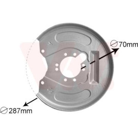 VAN WEZEL Spritzblech, Bremsscheibe 3225374