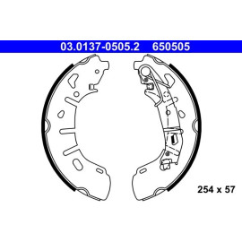 Bremsbackensatz 03.0137-0505.2