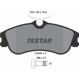 Bremsbelagsatz Citroen P. Berlingo/Partner 01-/Xsara Picasso 2334602