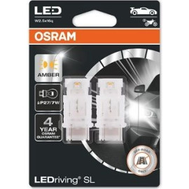 P27/7W OSRAM LED Amber 12V 3157DYP-02B