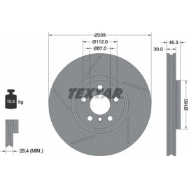 Bremsscheibe 92317105 Bremsscheibe 92317105