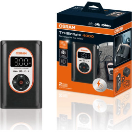 Osram TYREinflate 4000 Schnelle Reifenpumpe wiederaufladbar 2 Jahre Garantie OTIR4000
