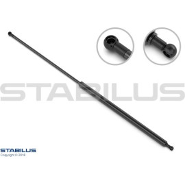 Stabilus Gasdruckfeder (Gasfeder), Haubendämpfer vorne, 250 N, 673 mm - 11532