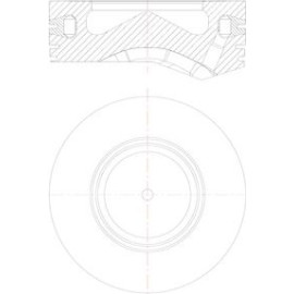 MAHLE Kolben 081 PI 00105 000