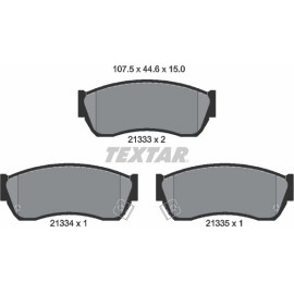 Textar Bremsbelagsatz 2133301 – Sumitomo Textar Bremsbelagsatz 2133301 – Sumitomo