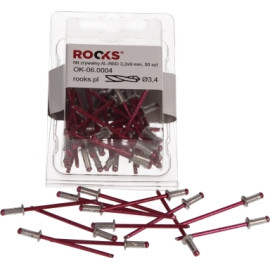 Niett Al.-Rot 3,2X9 mm, 50 Stk 160136