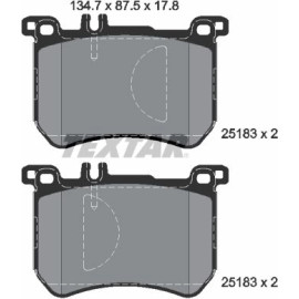 Bremsbelagsatz Db P. R231/W222 Sl 12 2518301