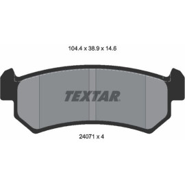 Textar Bremsbelagsatz 2407101