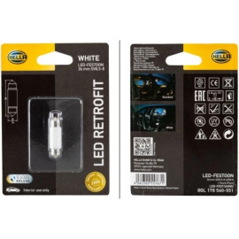 8GL 178 560-551 HELLA LED-Innenraumlampe 12 V 1 W Sockel SV8,5-8 für Innenraumbeleuchtung – 8GL 178 560-551 8GL 178 560-551 HELLA LED-Innenraumlampe 12 V 1 W Sockel SV8,5-8 für Innenraumbeleuchtung – 8GL 178 560-551