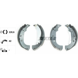 Bremsbacken Fiat Tipo/Tempra/Alfa 146 91037000