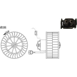 Innenraumgebläse AB 44 000S