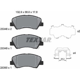 Bremsbelagsatz Kia P. Rio 11-/Accent 10 2534801
