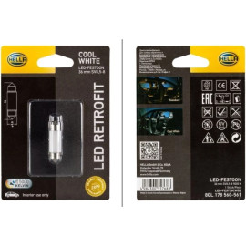 8GL 178 560-561 HELLA LED-Innenraumlampe 12 V 1 W Sockel SV8,5-8 für Innenraumbeleuchtung – 8GL 178 560-561 8GL 178 560-561 HELLA LED-Innenraumlampe 12 V 1 W Sockel SV8,5-8 für Innenraumbeleuchtung – 8GL 178 560-561