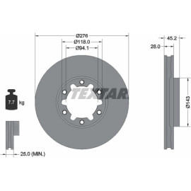 Bremsscheibe 92338603