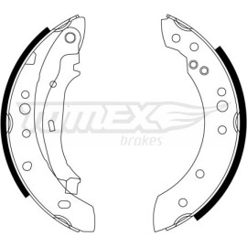 TOMEX brakes Bremsbackensatz TX 23-23