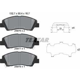 Bremsbelagsatz Hyundai P. I10 1,0-1,2 13 2597601