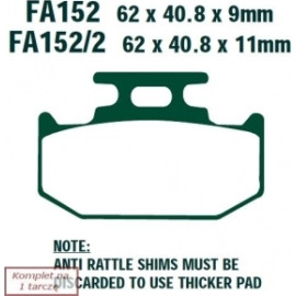 EBC Bremsklötze FA152MXS