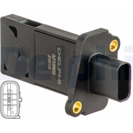 Delphi Luftmassenmesser AF10508-12B1