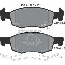 Bremsbelagsatz Opel P. Corsa 1.0-1.4 14 2214301