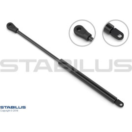 Stabilus Gasdruckfeder (Gasfeder), Motorhaubendämpfer, 600 N, 255,5 mm - 8722BX