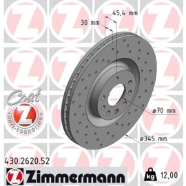 Bremsscheibe VA Sport 430.2620.52