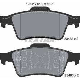 Textar Bremsbelagsatz 2348202
