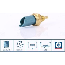NISSENS Sensor, Kühlmitteltemperatur 207033