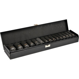 Kraft-Steckschlüssel Lang 15-Tlg YT-1055