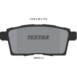 Bremsbelagsatz Mazda T. Cx-7/Cx-9 07 2454501