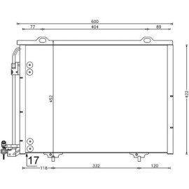 Kondensator, Klimaanlage AC 211 001S