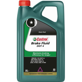 Castrol Brake Fluid DOT 4 Bremsflüssigkeit 5 Liter 15CD1B