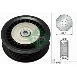 Umlenk-/Führungsrolle, Keilrippenriemen 532 0678 10