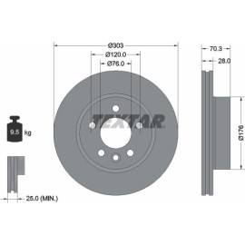 Bremsscheibe 92288403