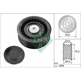 Umlenk-/Führungsrolle, Keilrippenriemen 532 0344 10