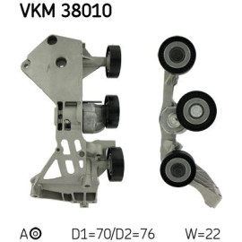 Multi-V-Umlenkrolle VKM 38010